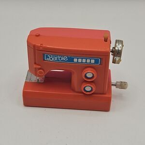 Vintage Barbie Wind Up 1980s Sewing Machine Miniature